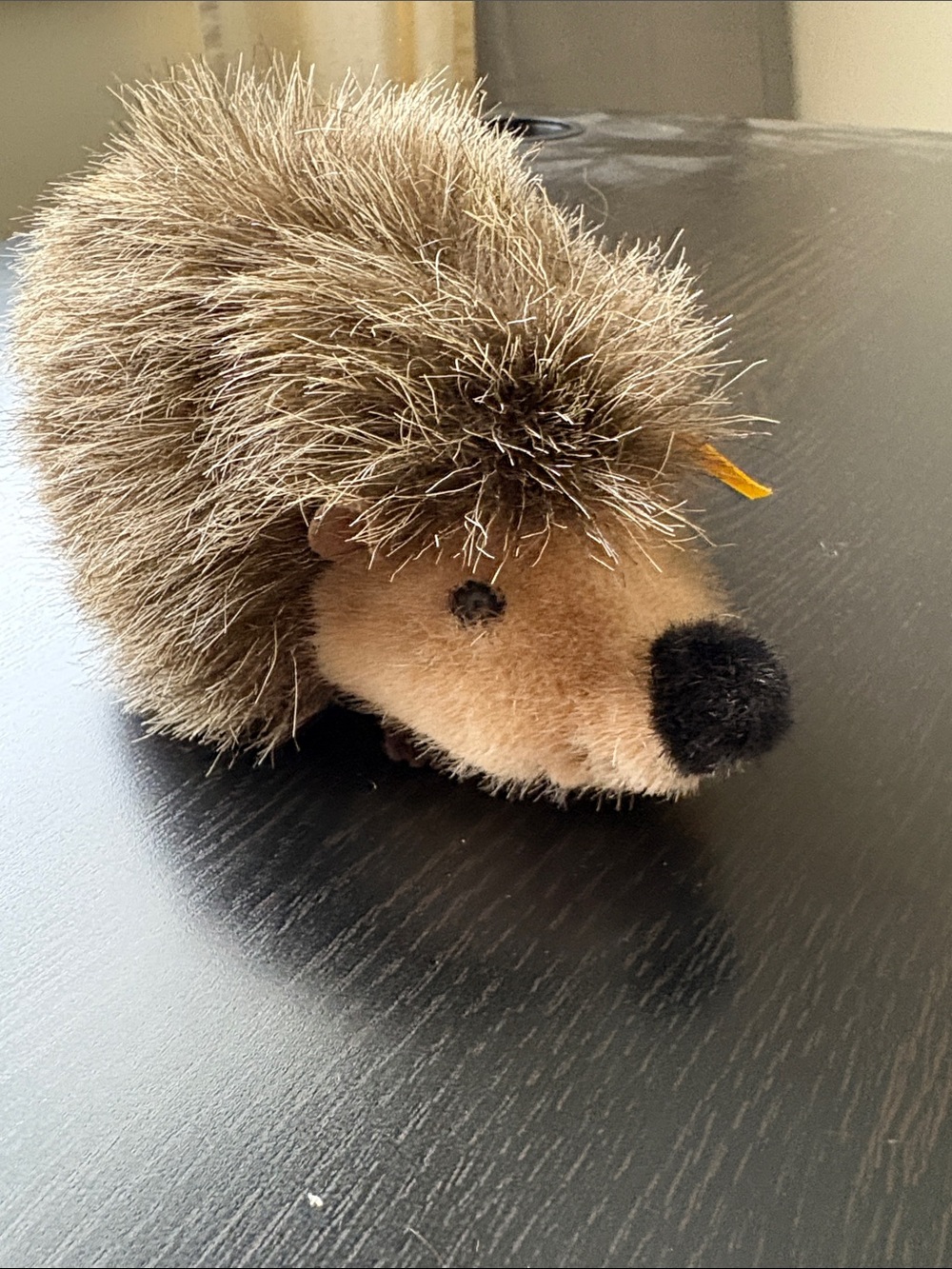 Steiff Plush Hedgehog Toy - Brown Knopf im Ohr